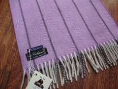 sciarpa cashmere lilla riga